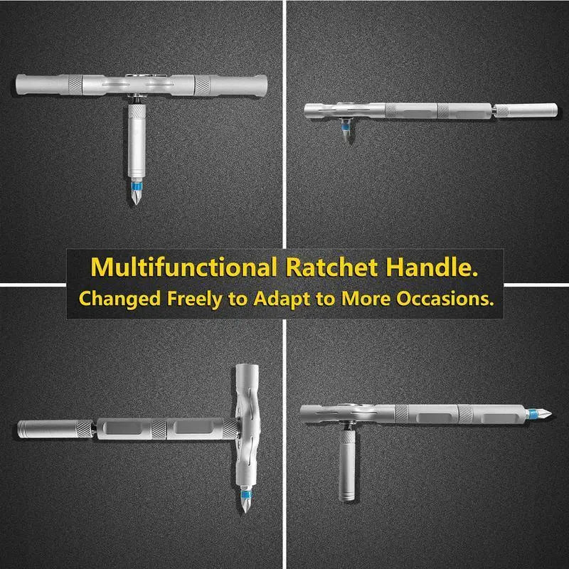 Magnetic Screwdriver Set | 24-in-1 Ratchet Tool Kit
