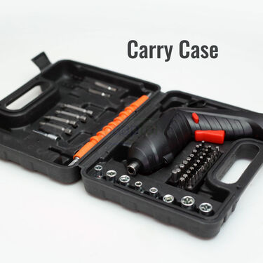 46-Piece Cordless Electric Screwdriver & Drill Kit