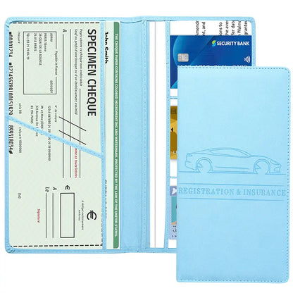 Car Document Card Holder