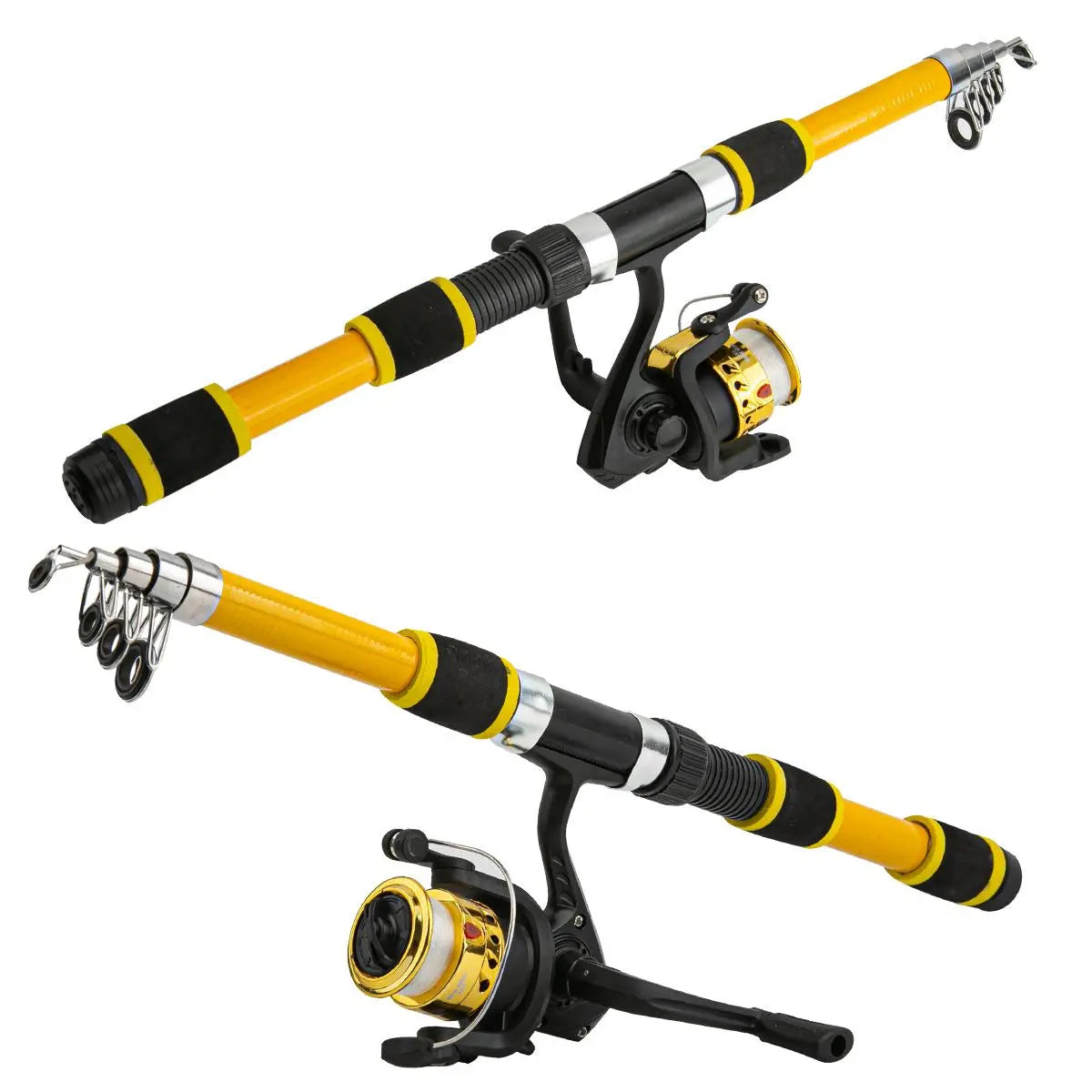 Telescopic Fishing Rod & Reel Combo Kit