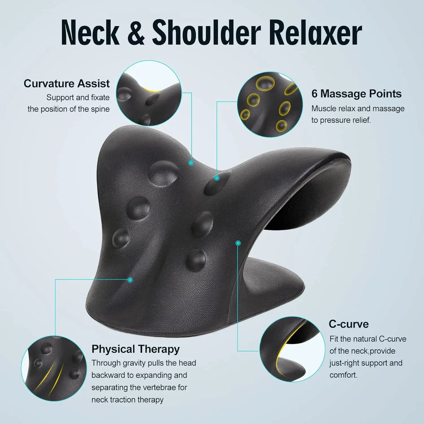 Neck Stretcher Cervical Traction Pillow