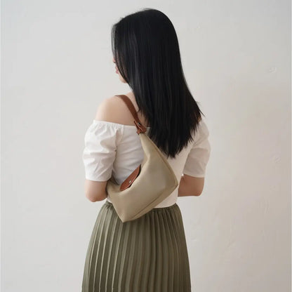 Minimalist Crescent Shoulder Bag