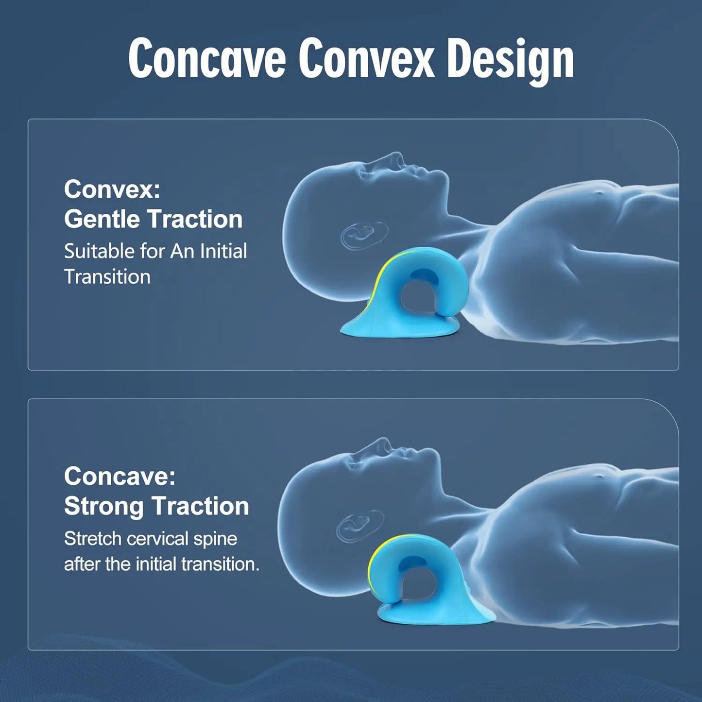 Neck Stretcher Cervical Traction Pillow