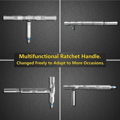 Magnetic Screwdriver Set | 24-in-1 Ratchet Tool Kit