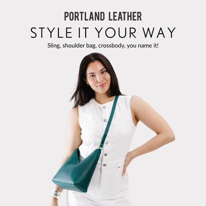 Naomi Full Grain Leather Shoulder Bag