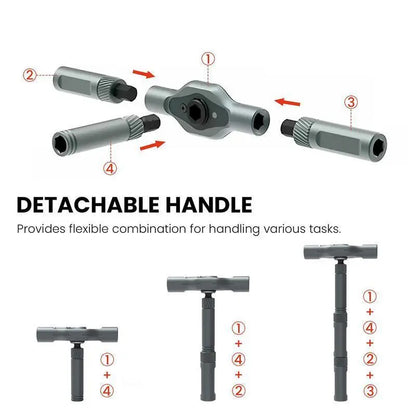 Magnetic Screwdriver Set | 24-in-1 Ratchet Tool Kit