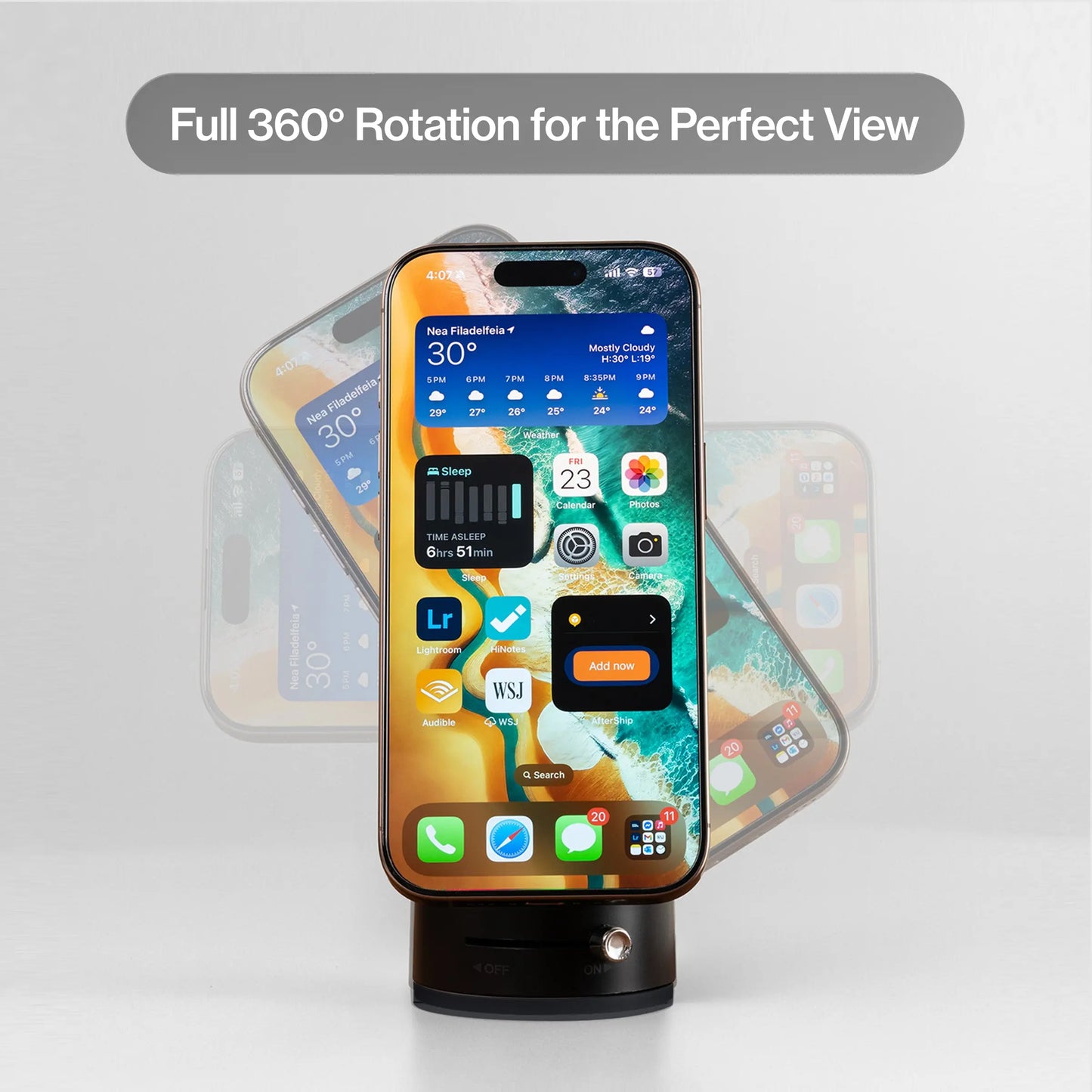 HyperMount Magnetic Phone Car Mount | NanoSuction 360°