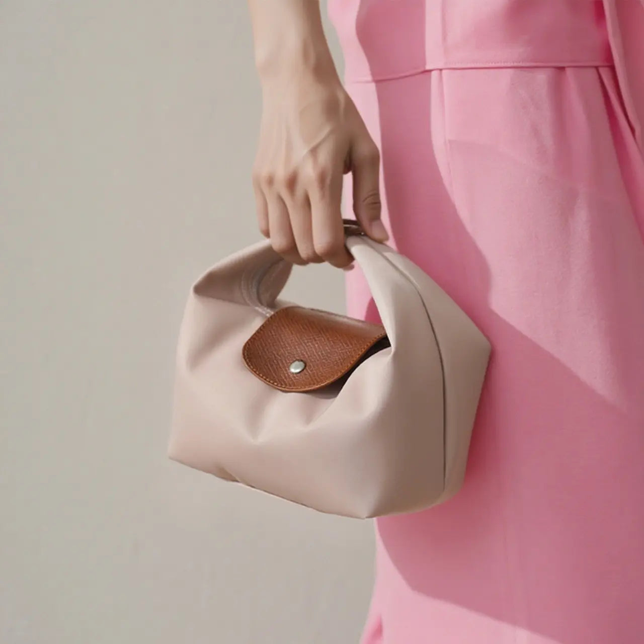 Minimalist Crescent Shoulder Bag
