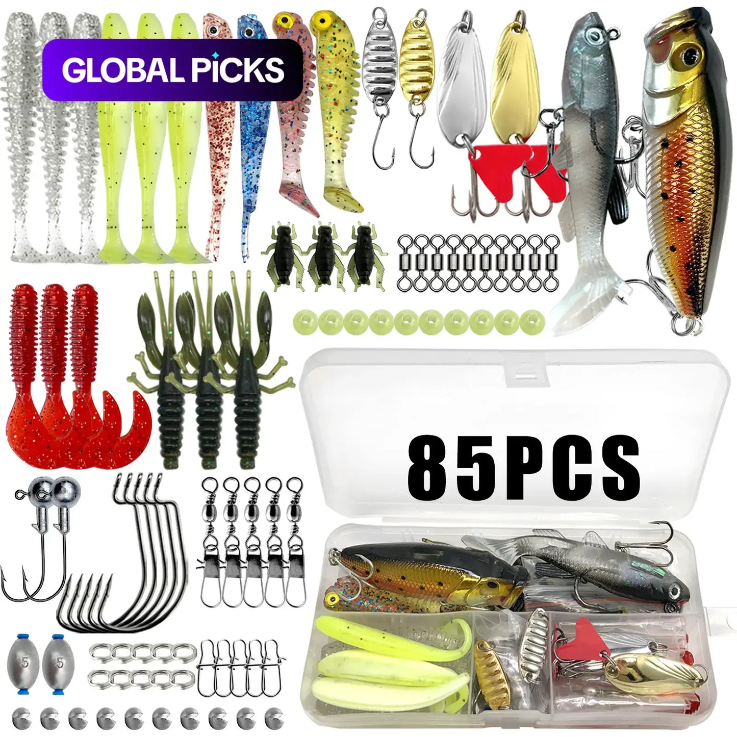 Fishing Lure Kit – Complete Tackle Set for Anglers