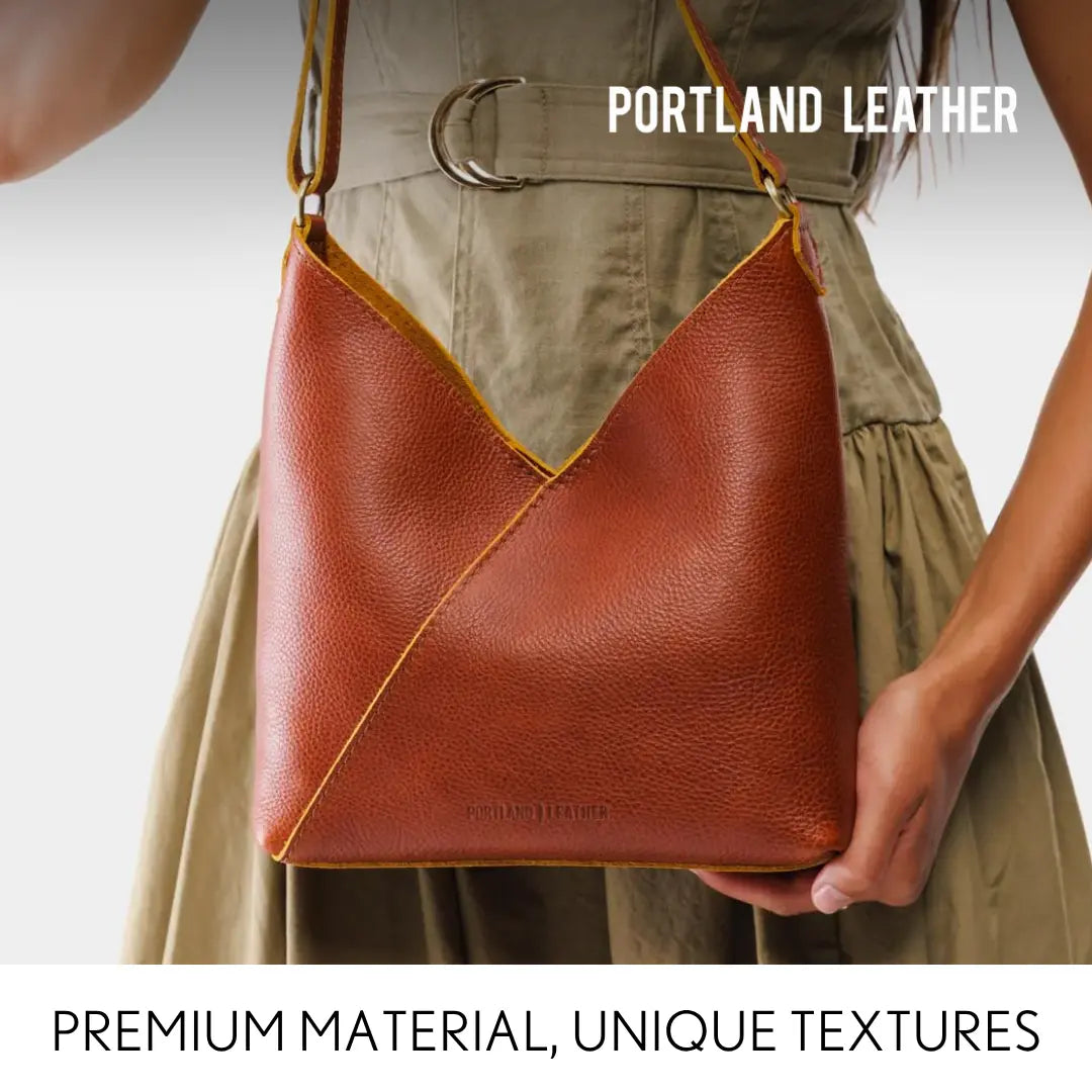 Naomi Full Grain Leather Shoulder Bag