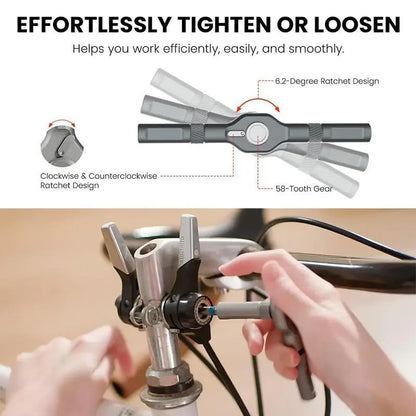 Magnetic Screwdriver Set | 24-in-1 Ratchet Tool Kit