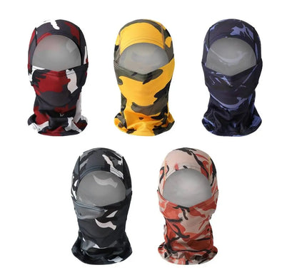 Camo Balaclava Face Mask 5-Pack