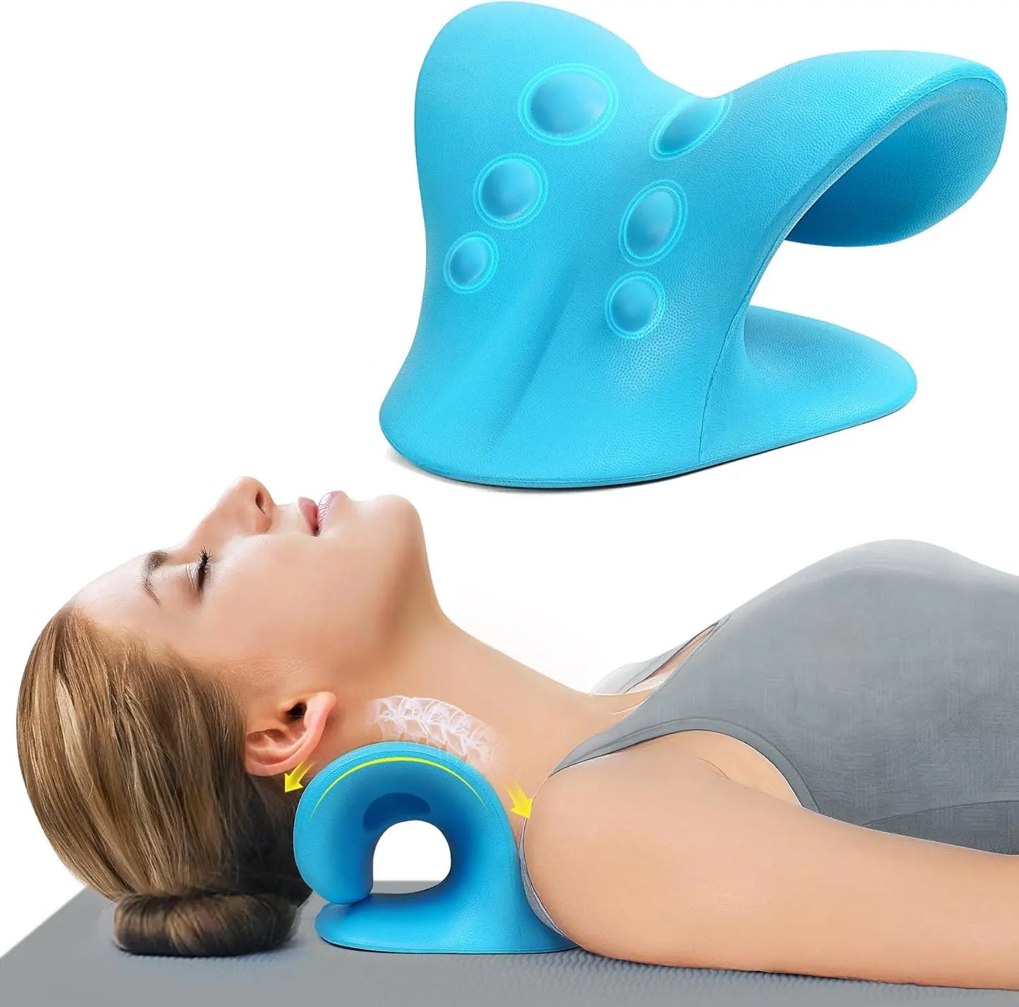 Neck Stretcher Cervical Traction Pillow