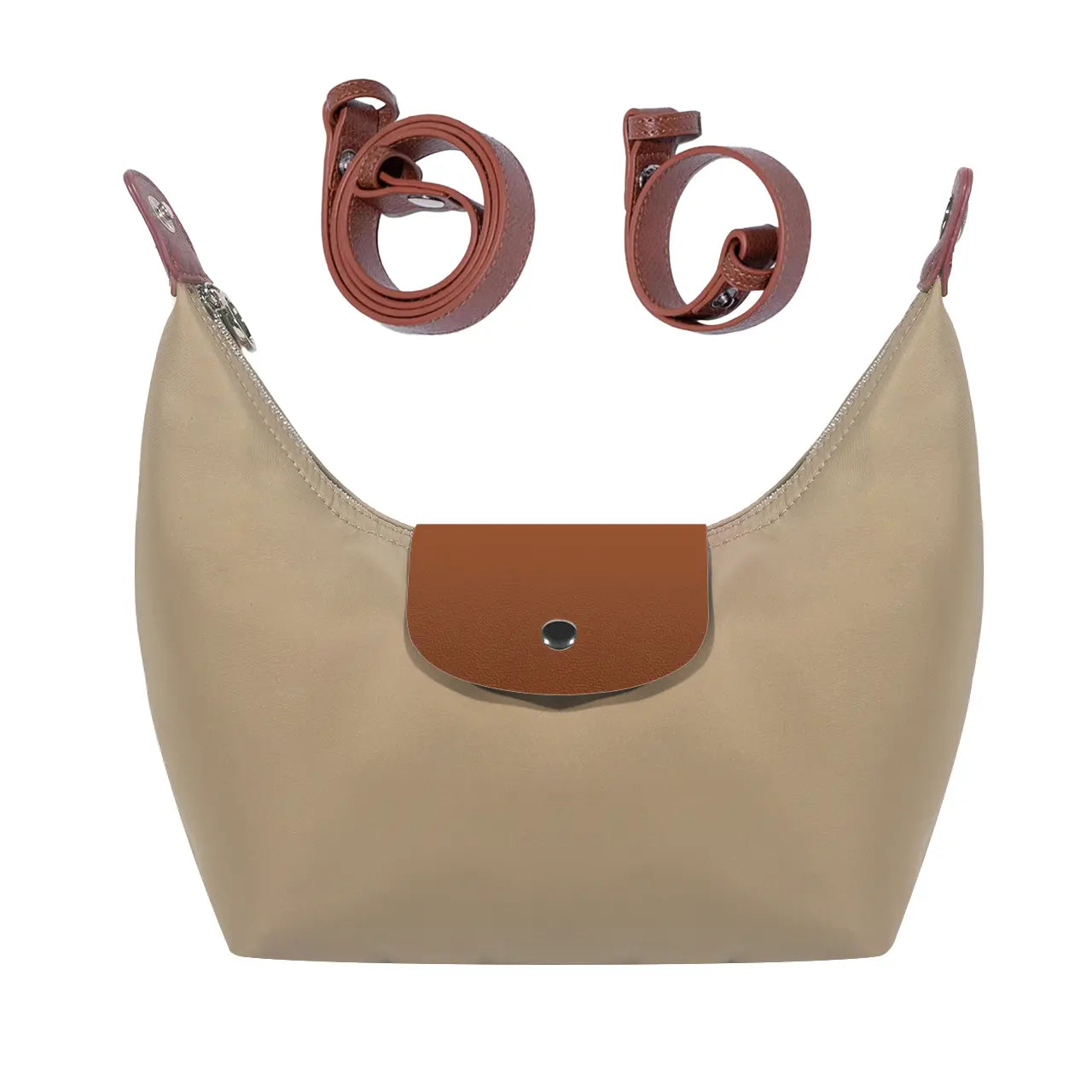 Minimalist Crescent Shoulder Bag