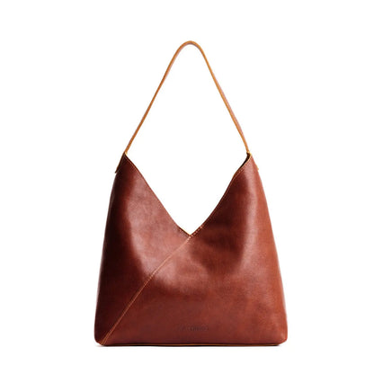 Naomi Full Grain Leather Shoulder Bag