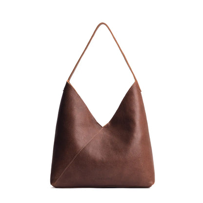Naomi Full Grain Leather Shoulder Bag