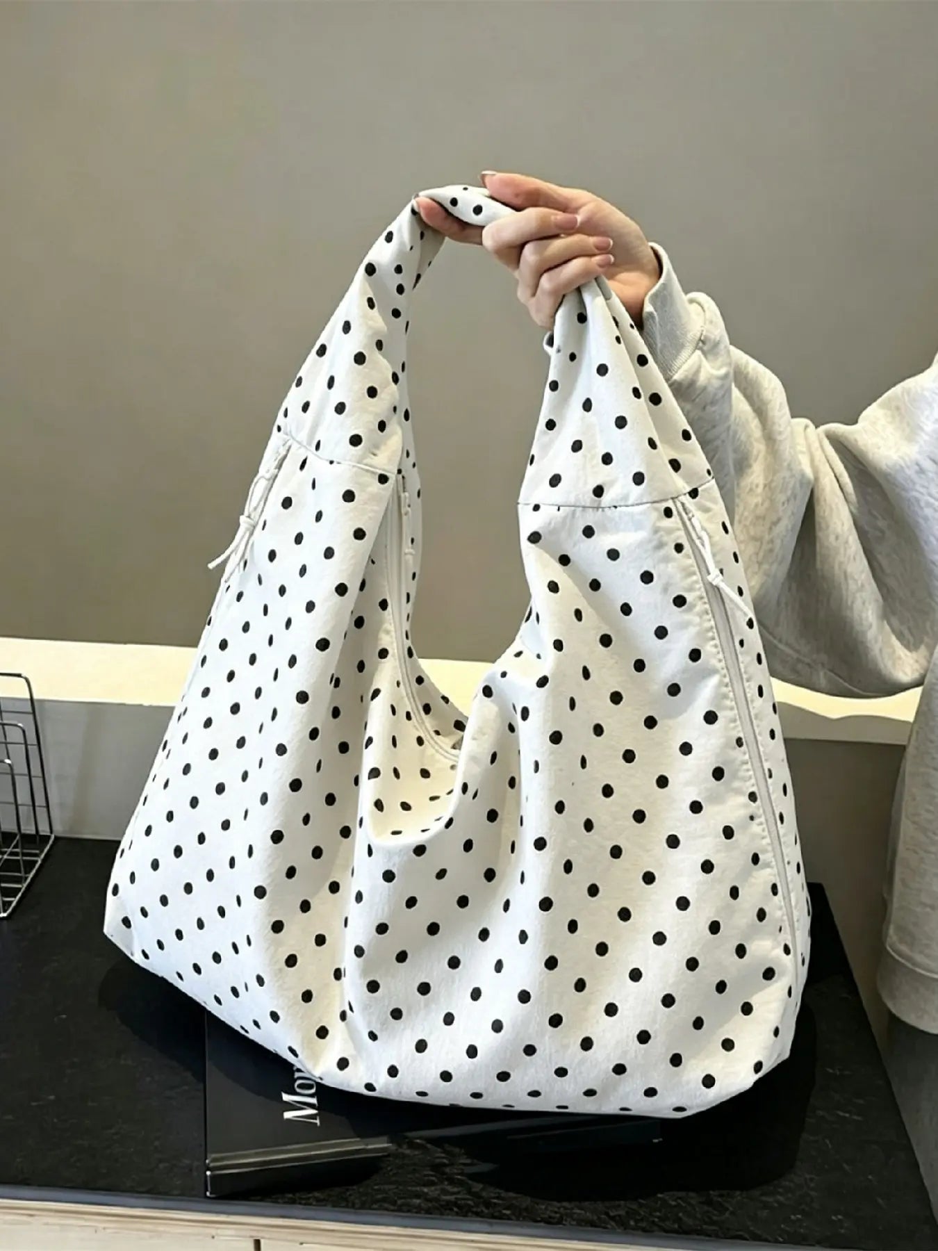 Leopard Print Large Capacity Tote Bag