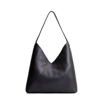 Naomi Full Grain Leather Shoulder Bag