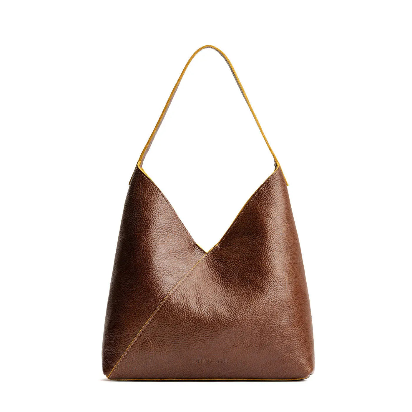 Naomi Full Grain Leather Shoulder Bag