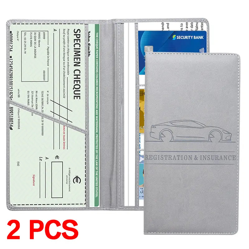 Car Document Card Holder