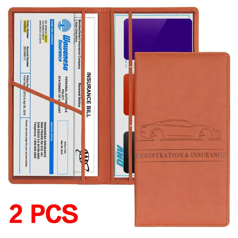 Car Document Card Holder