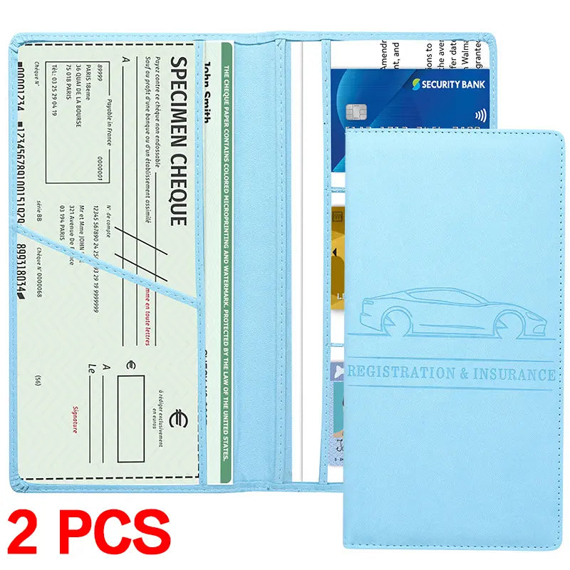 Car Document Card Holder