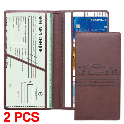 Car Document Card Holder