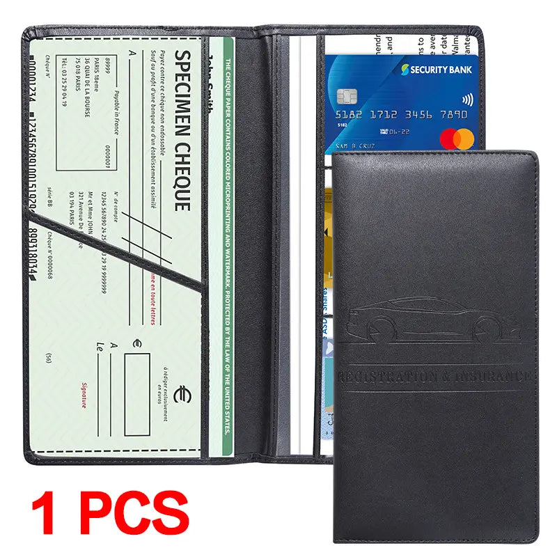 Car Document Card Holder