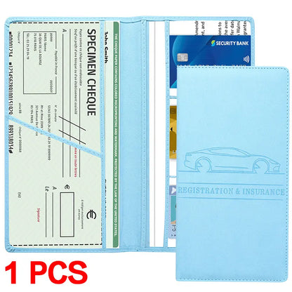 Car Document Card Holder