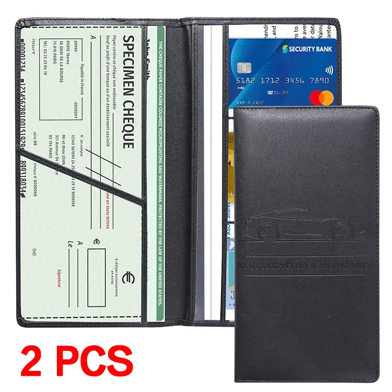 Car Document Card Holder