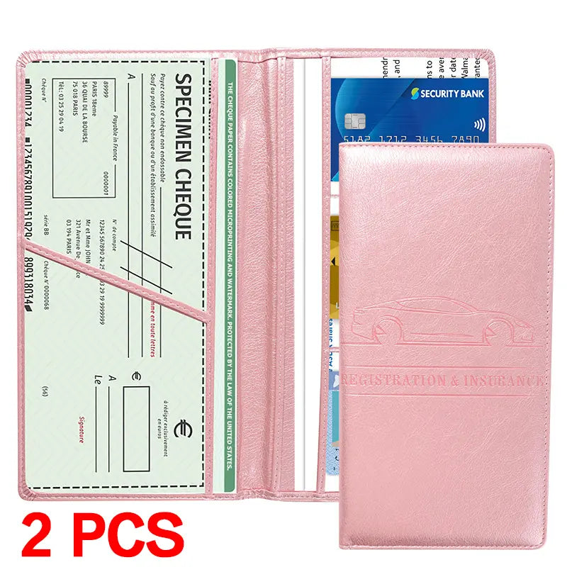 Car Document Card Holder