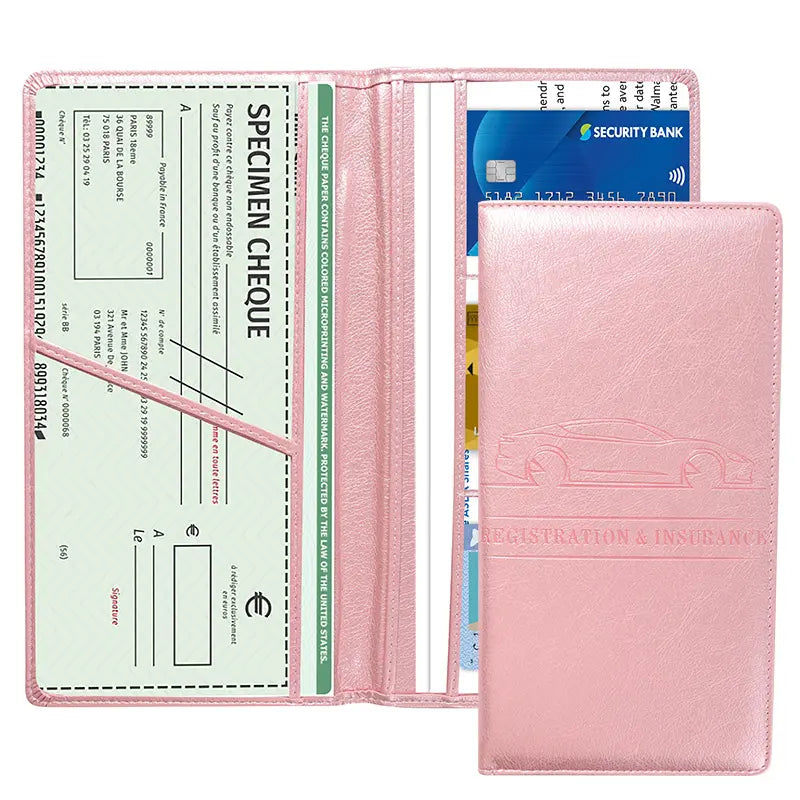 Car Document Card Holder