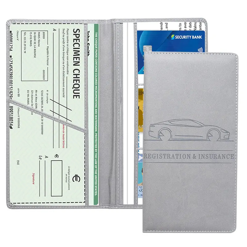 Car Document Card Holder