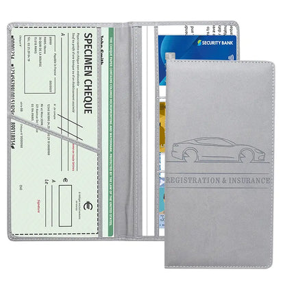 Car Document Card Holder