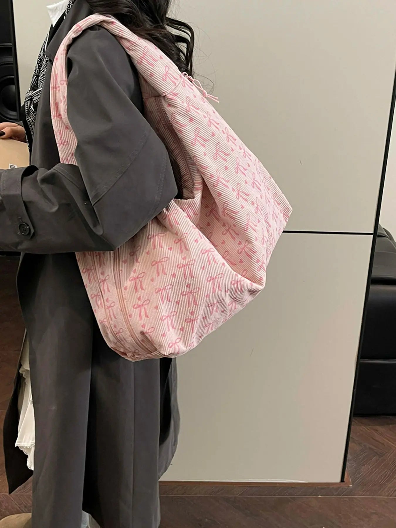 Leopard Print Large Capacity Tote Bag