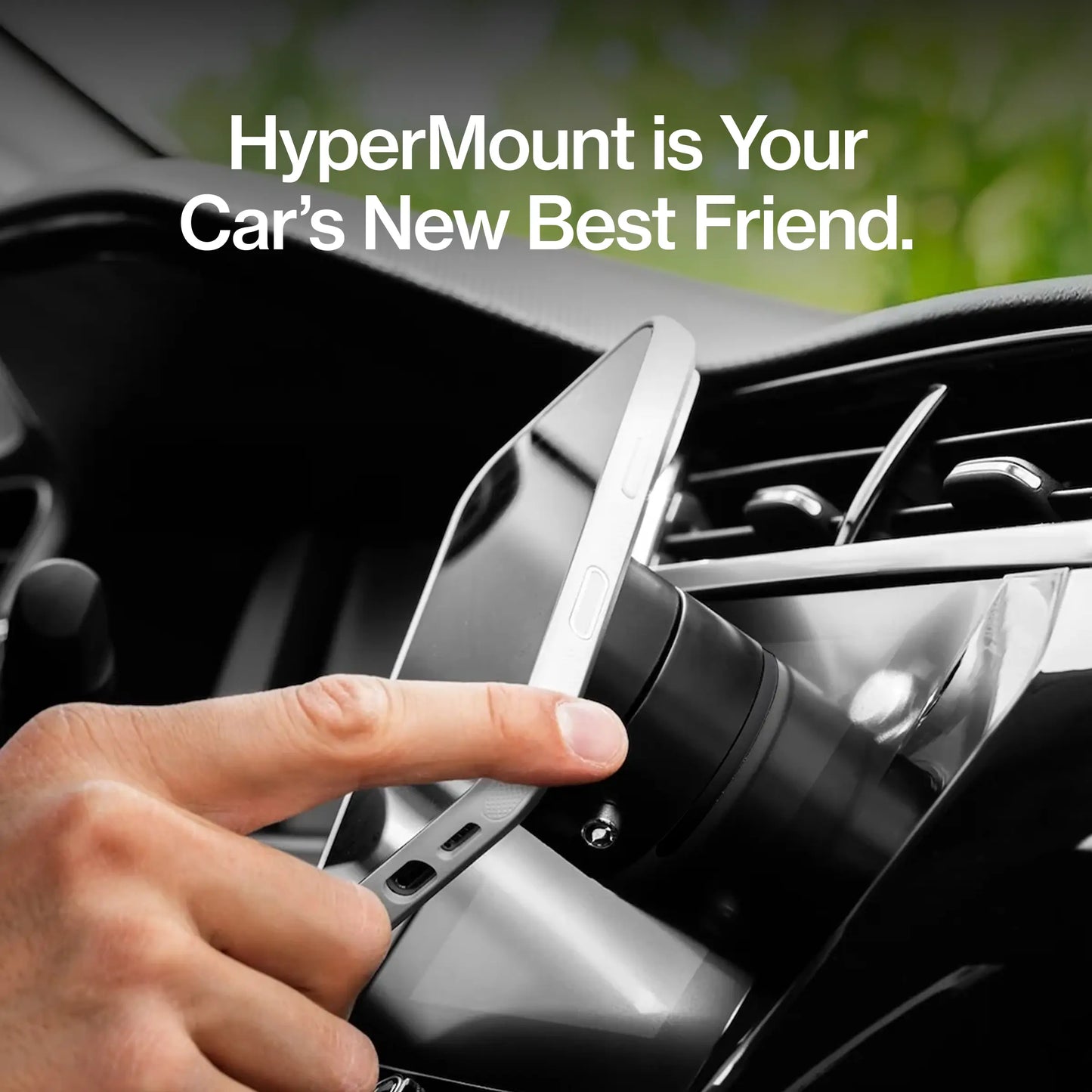 HyperMount Magnetic Phone Car Mount | NanoSuction 360°